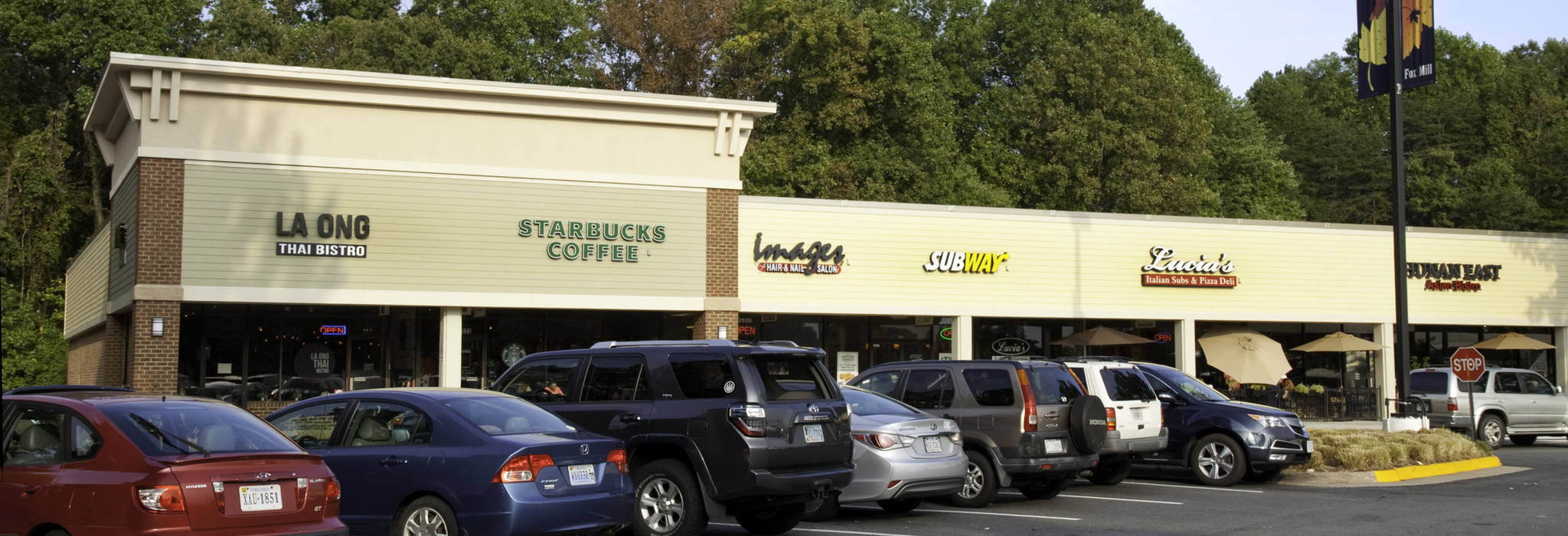 Herndon VA Fox Mill Shopping Center Retail Space First Washington